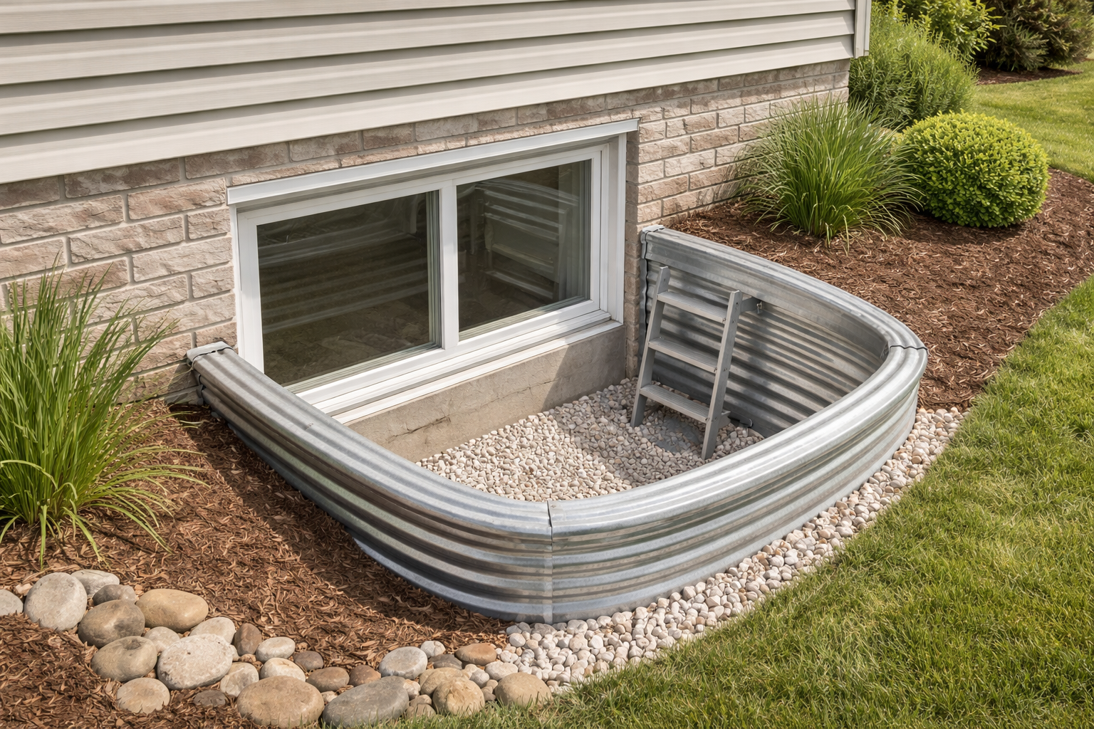 Outside Window Well