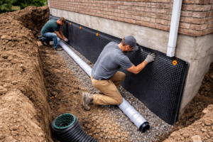 Exterior basement waterproofing in {city}
